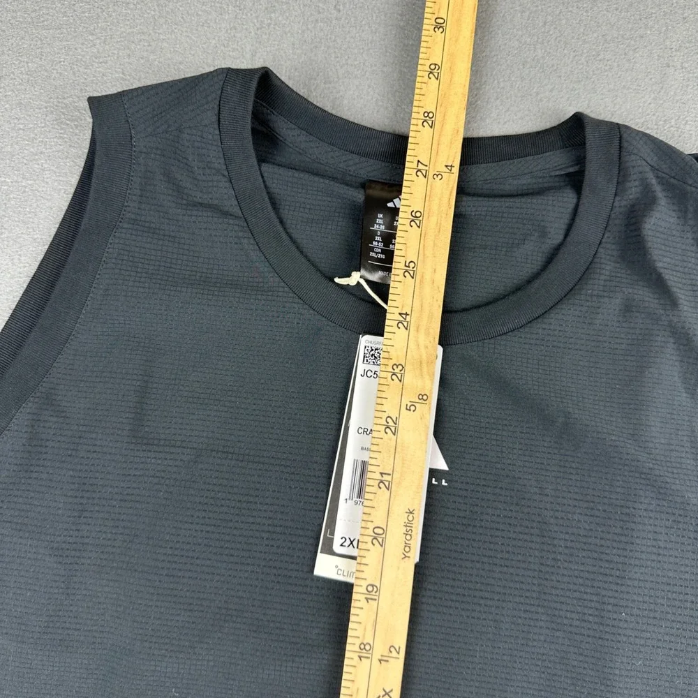 Adidas Basketball Crazylite Tank Black Climacool Mesh Sleeveless Shirt 2XL